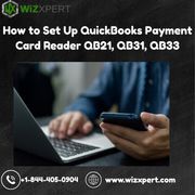 How to Set Up QuickBooks Payment Card Reader QB21,  QB31,  QB33